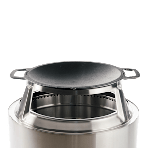 Yukon Cast Iron Wok Top + Hub