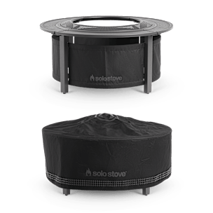 Fire Pit Surround + Shelter Bundle