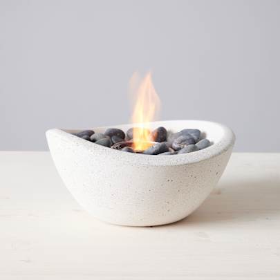 Wave Table Top Fire Bowl 