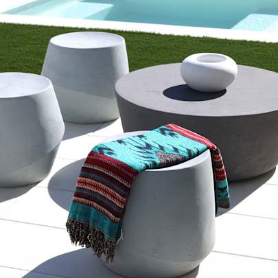 Terraflame Concrete Outdoor Furniture  19