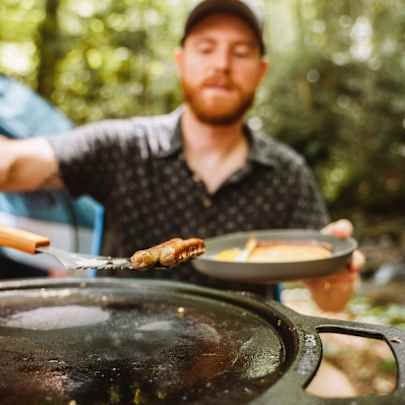 Ranger Cast Iron Griddle Top + Hub