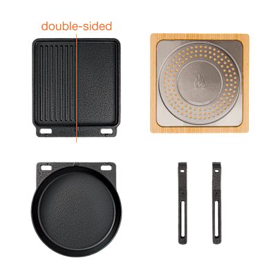 Pi Cast Iron Top Down Comp