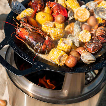 Cast Iron Wok Top
