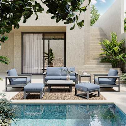 Terra Flame Loveseat by Solo Stove 