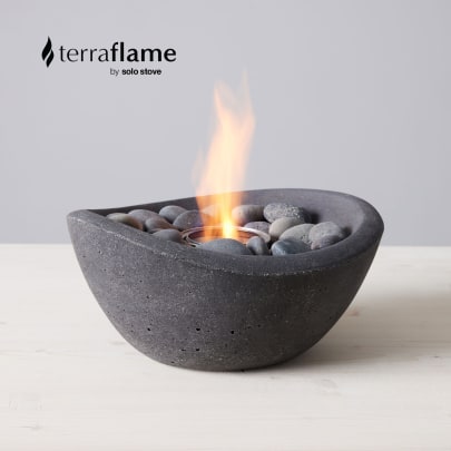 TerraFlame by Solo Stove Wave Fire Bowl Fireplace Indoors and Out