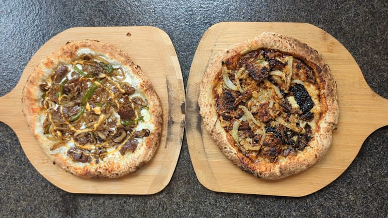 Solo Stove Cooks: Philly Cheesesteak Pizza vs. KC BBQ Burnt Ends Pizza
