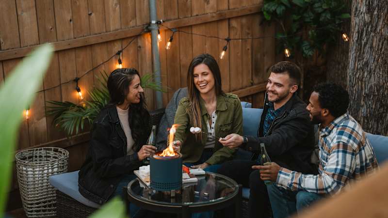 Top Off Your Smokeless Tabletop Fire Pit with Mesa Accessory Pack
