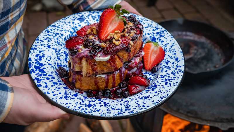 Mixed Berry French Toast