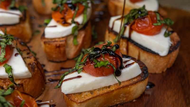 Summer Caprese Bruschetta