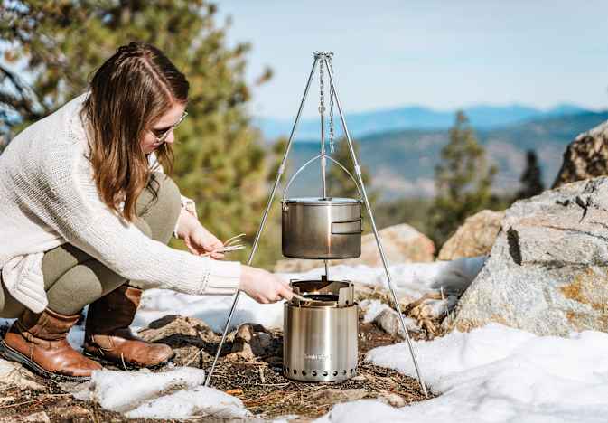Mountain Campfire