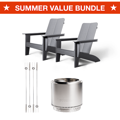 Bonfire Fire Pit Deluxe Deck Bundle | Solo Stove