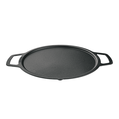 Using a cast iron griddle top
