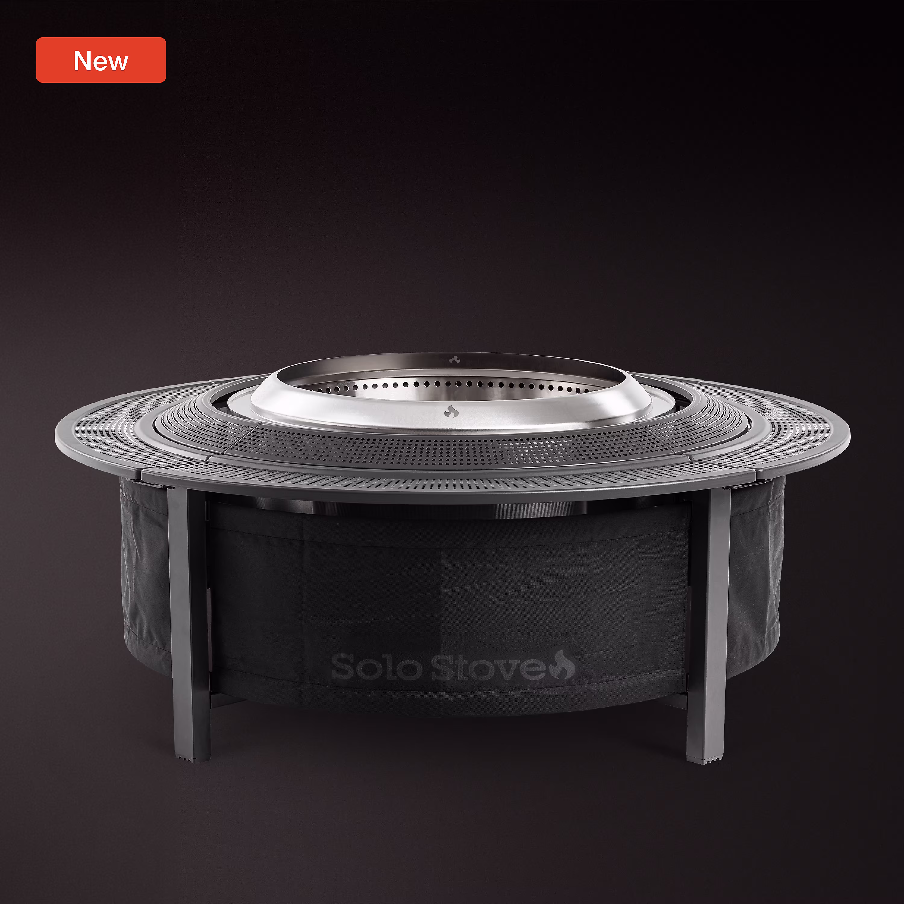 Summit 24'' Fire Pit + Surround Bundle
