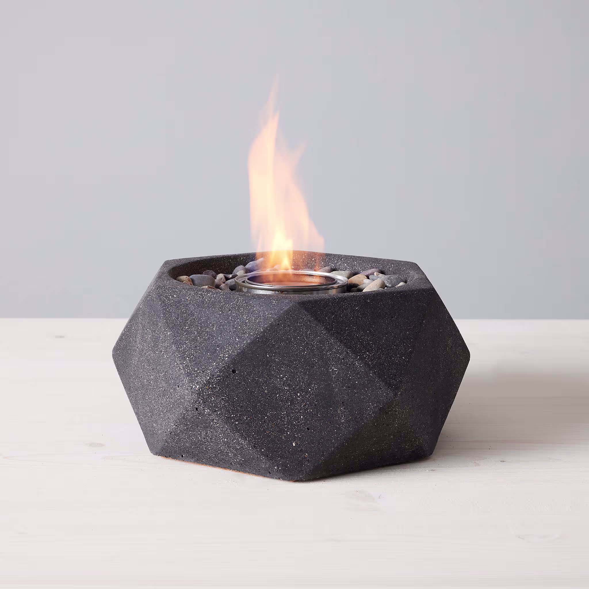 Geo Tabletop Fire Bowl