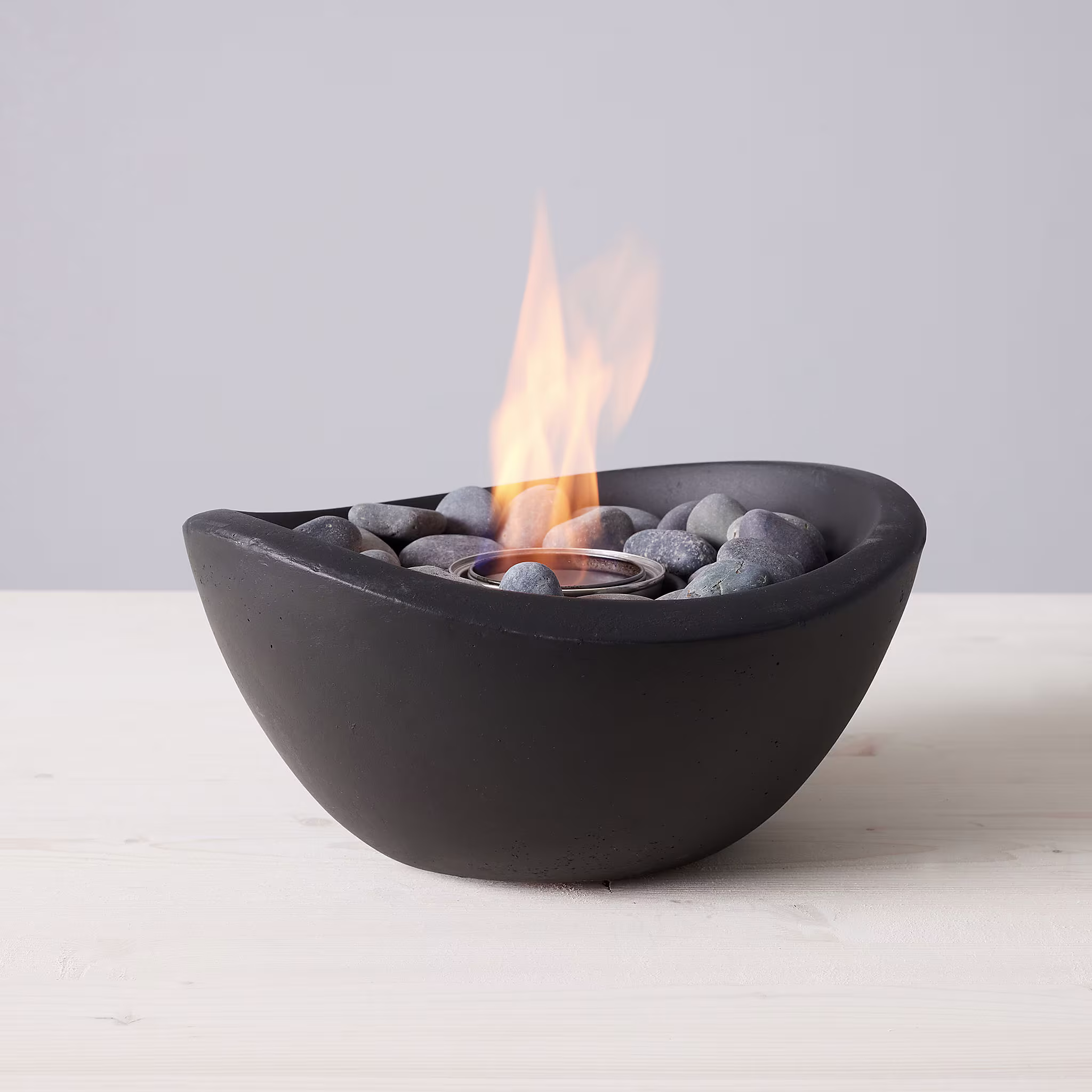 Wave Tabletop Fire Bowl
