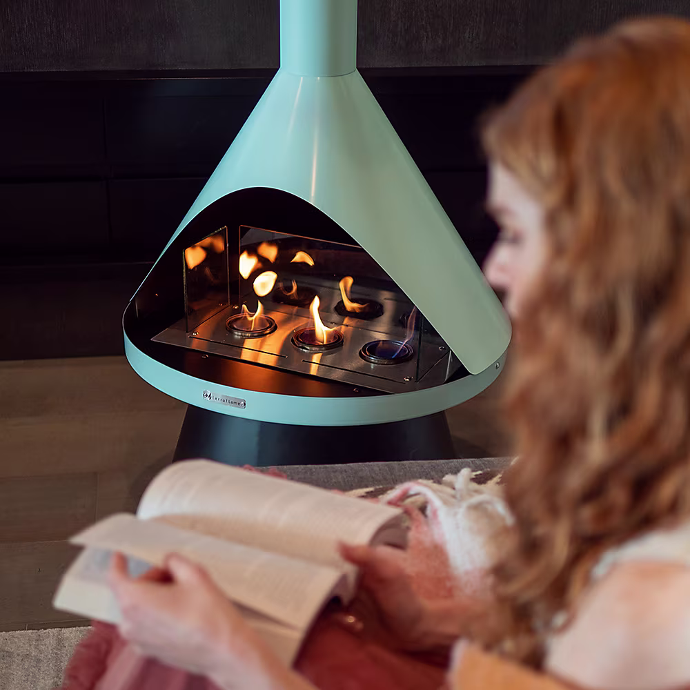 Lloyd Modern Gel Fuel Fireplace