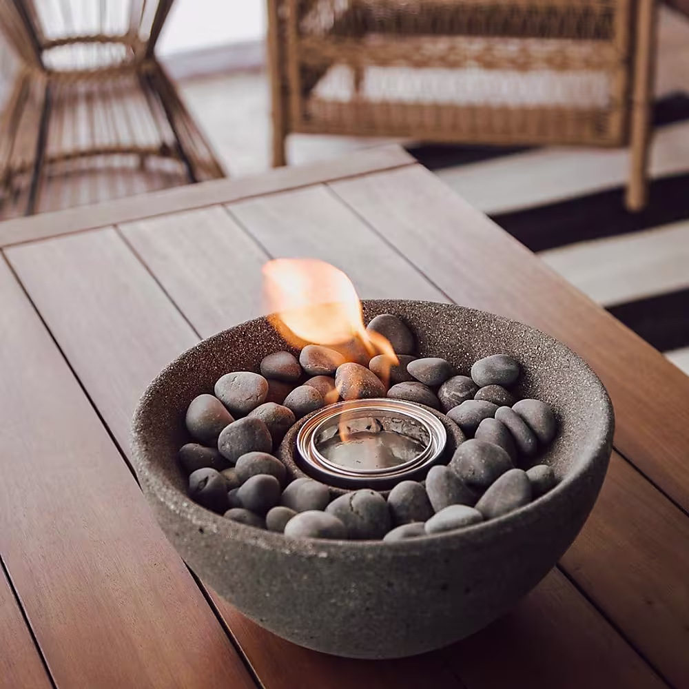 Basin Tabletop Fire Bowl