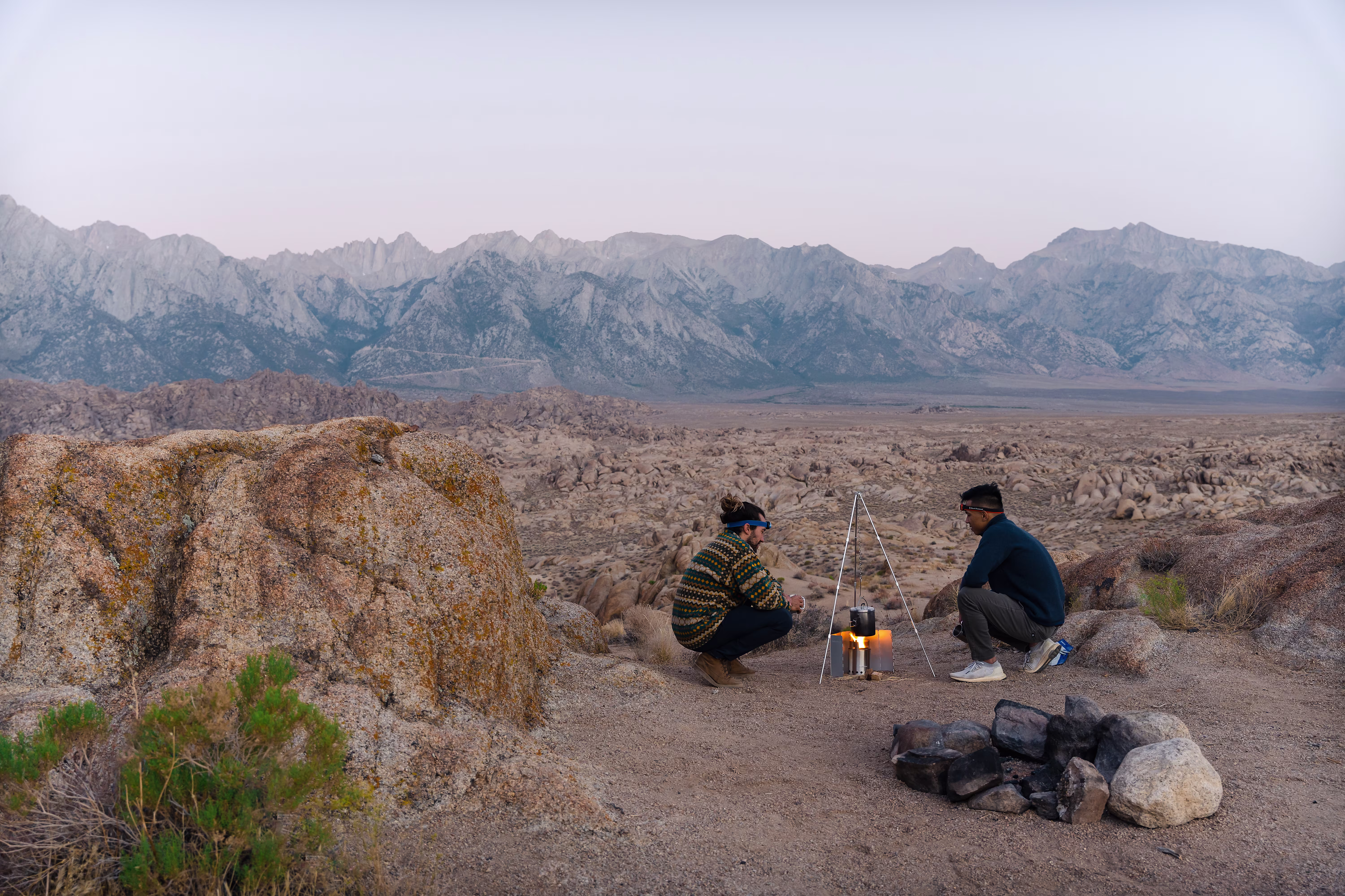 Camp Stove Cooking Tripod