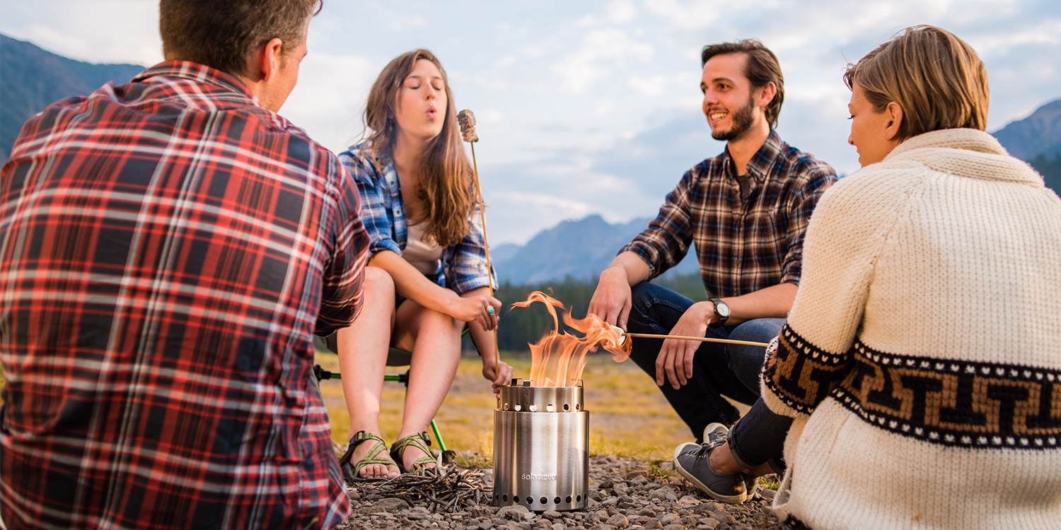 Campfire Camp Stove - Portable. Stainless Steel. | Solo Stove