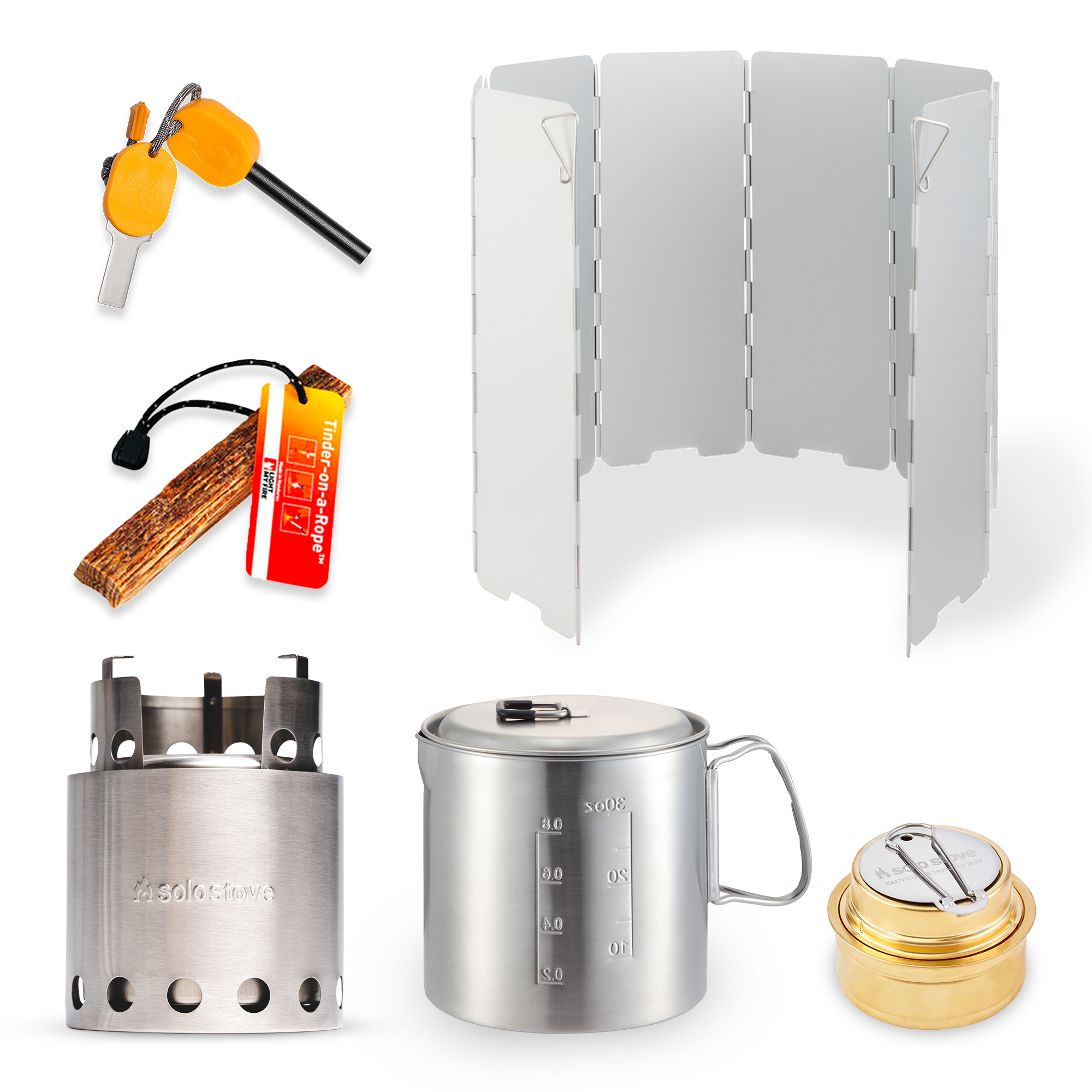 Bushbuddy Mini Camp Stove Pot Set NEW Bushbuddy Mini & Mini