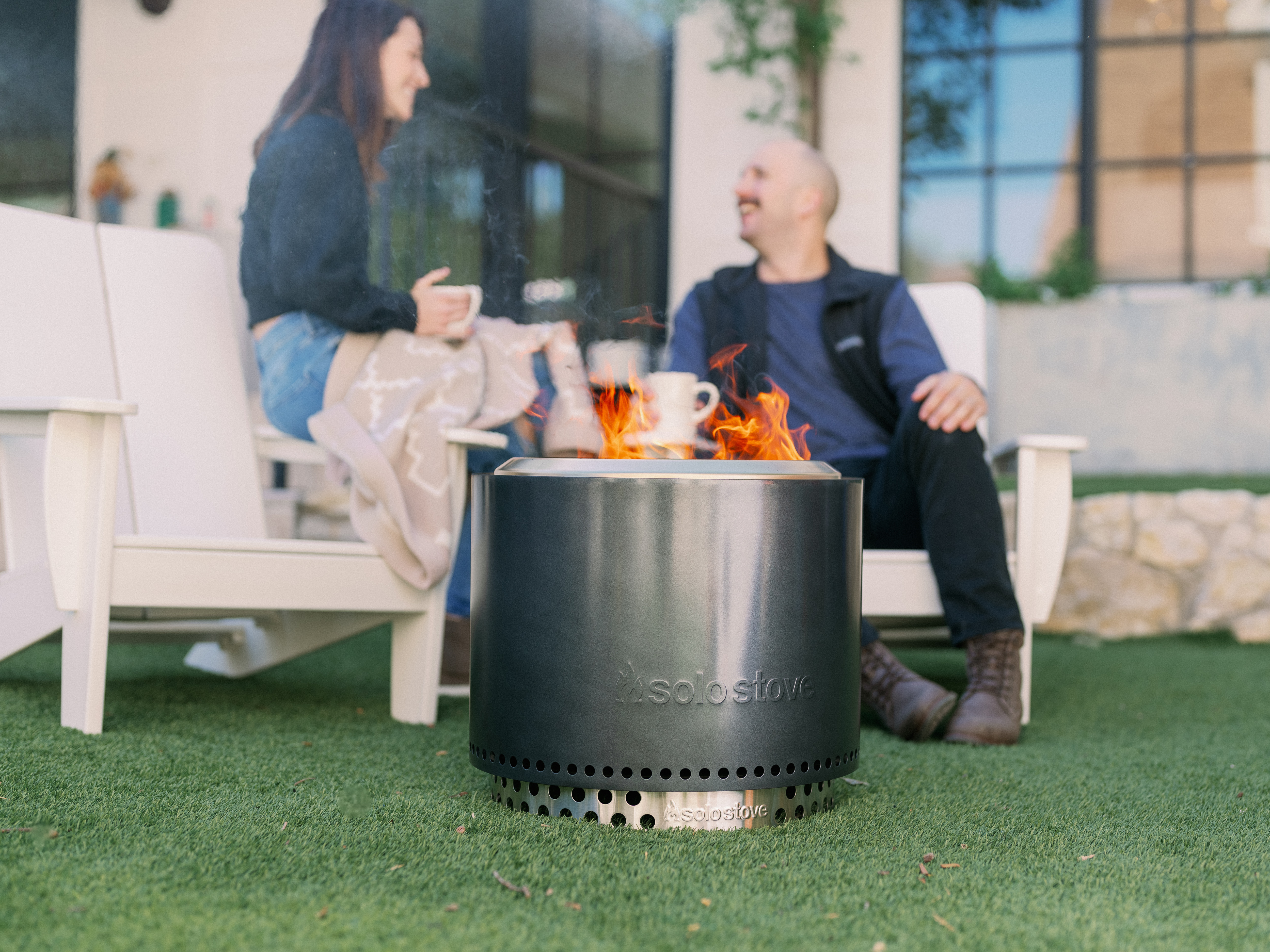 Bonfire Smokeless Fire Pit Backyard Bundle 2.0 - Portable