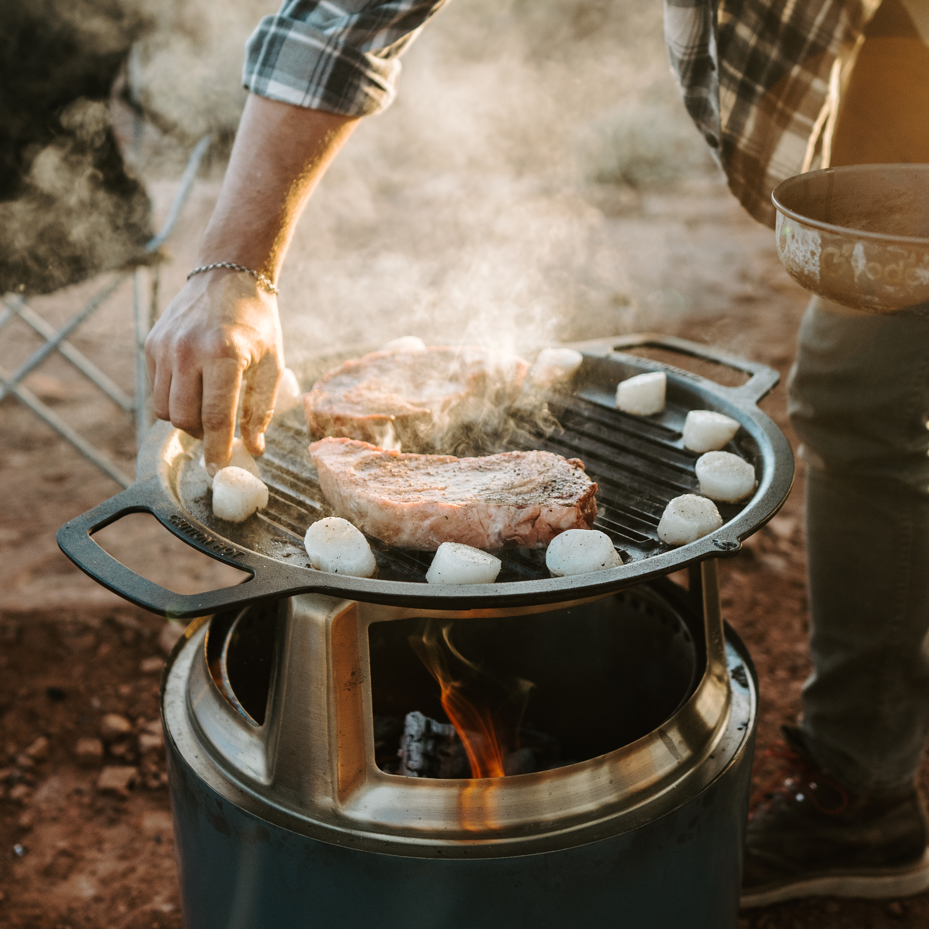 Fire Pit Hub Cooking Accessory: Enhance Your Cooking