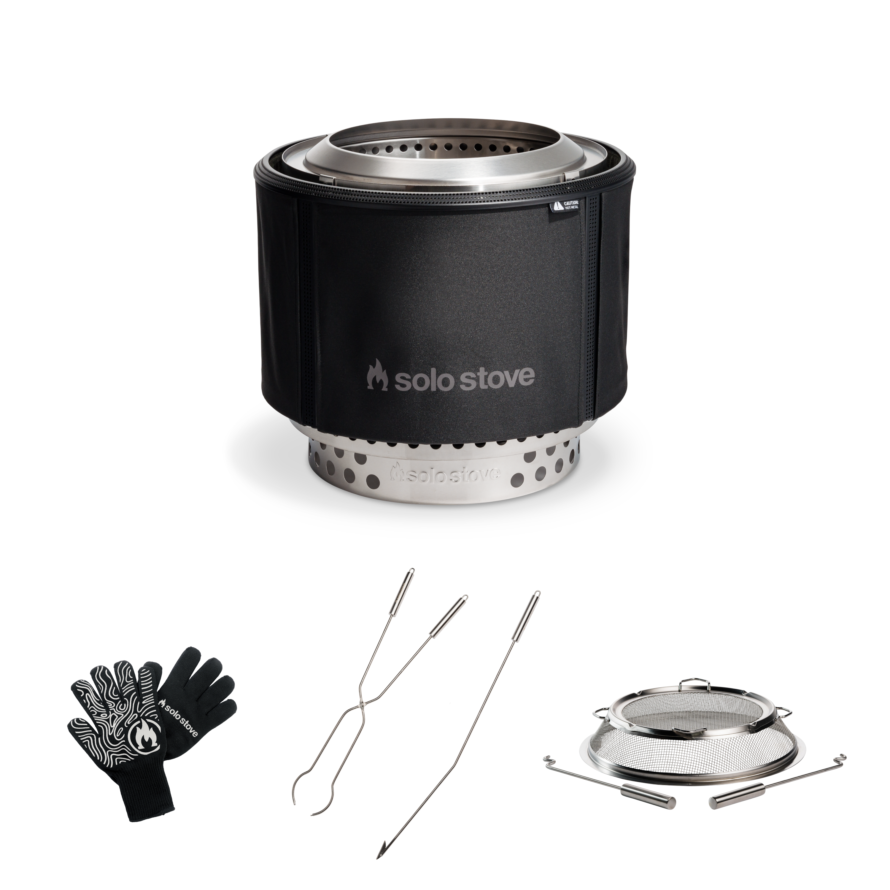 BONFIRE GO OUTSIDE STR SBSKIT セット　BGO Safety Accessories Kit | Surround Lite, Shield, Tools, Gloves Solo