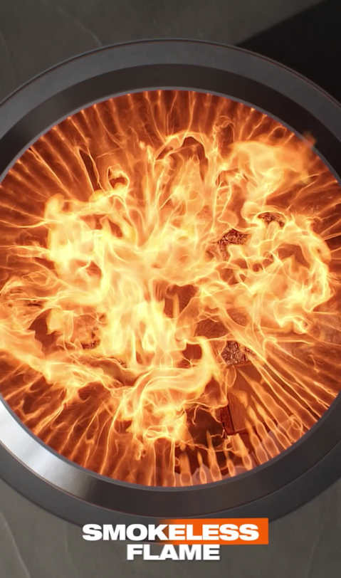 Classic Smokeless Fire Pit: A Clean and Efficient Fire