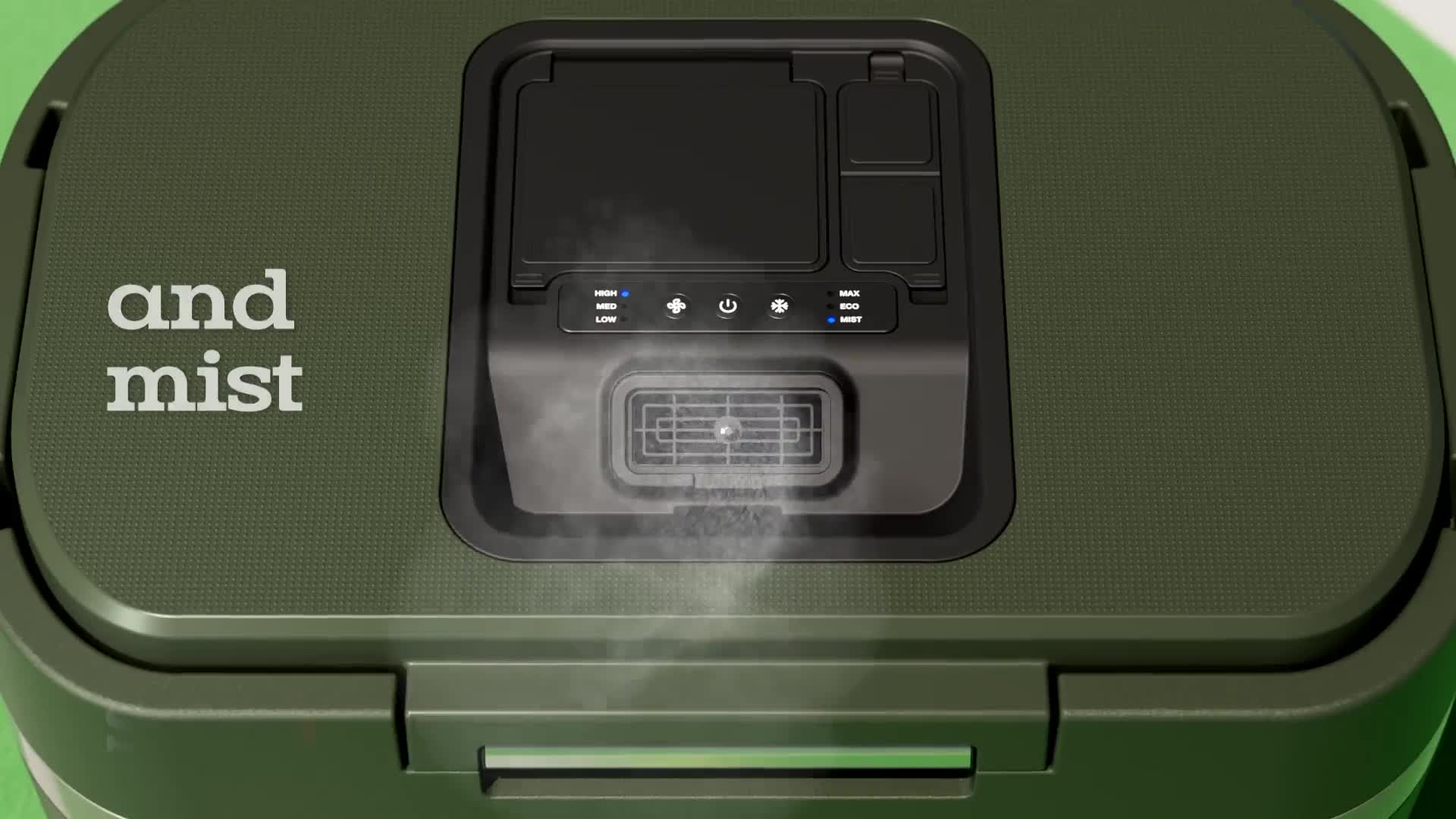 Windchill 30 Cooler + Mobile A/C Solo Stove